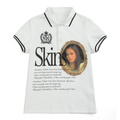 NumbAsia Slogan Embroidered Fit POLO Shirt