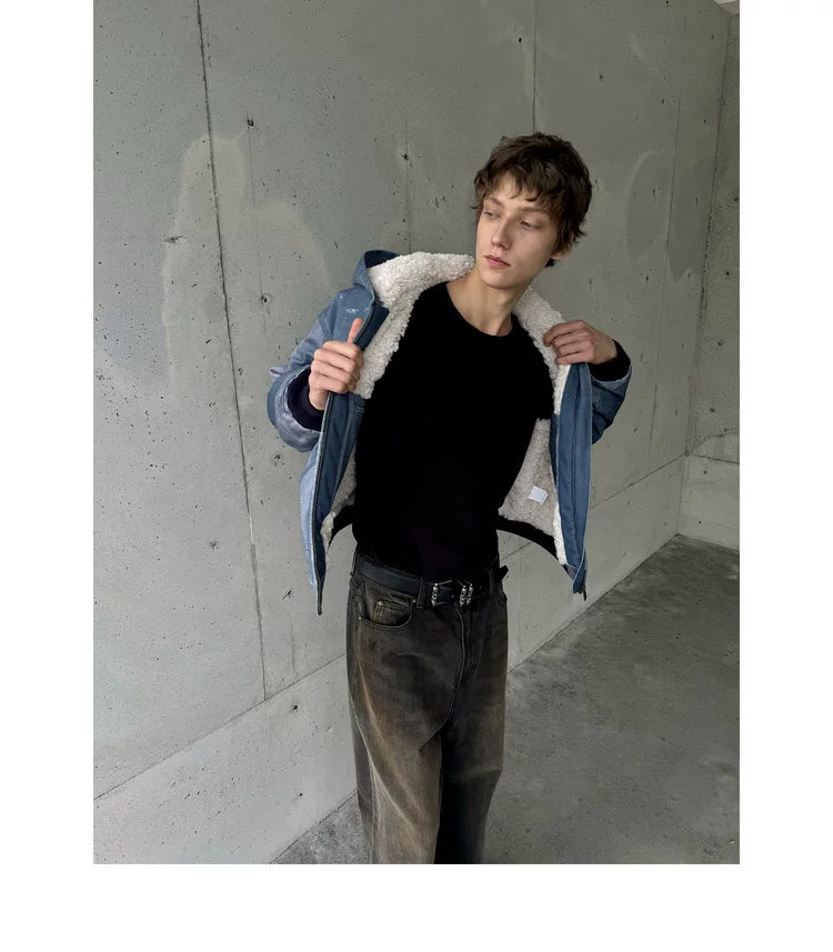 NONRADICAL 3D Printed Bead Sail Hooded Fleece Jacket