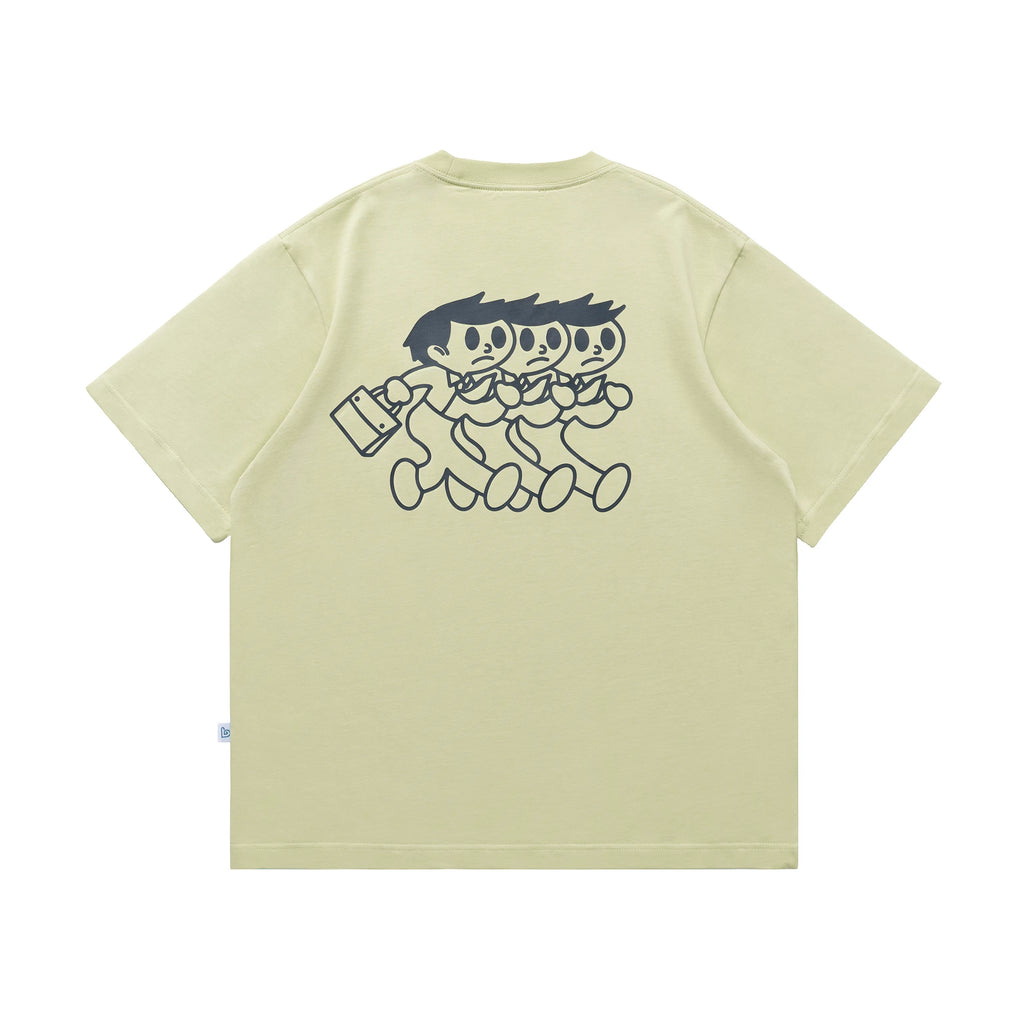 BENT IDEA Simple Casual Versatile Tee