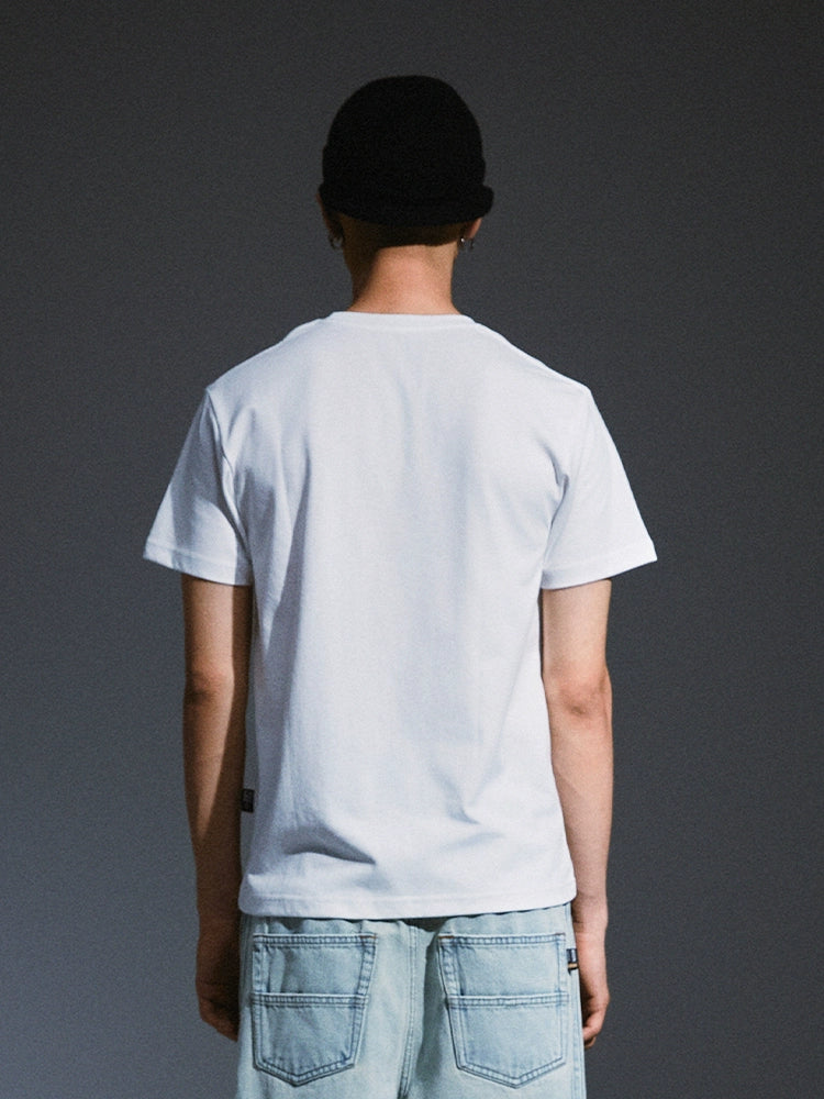 Remedy Guochao Alphabet Sports Tight Wet Quick Drying Tee