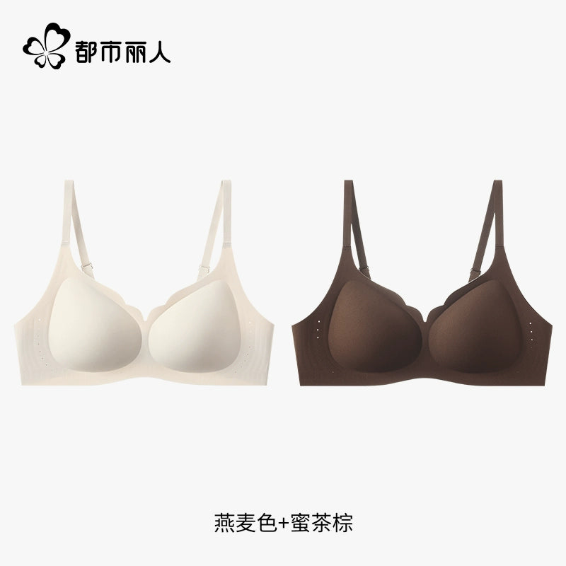 Urban Butterfly Seamless Jelly Strip Soft Support Bra Cover