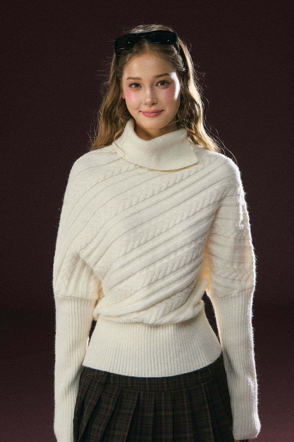 Ariseism Vintage Thickened Turtleneck Knitted Sweater