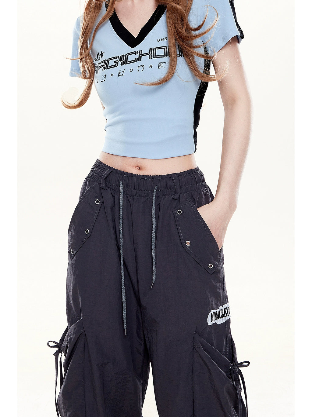 ZRSEE Loose Sports Overalls