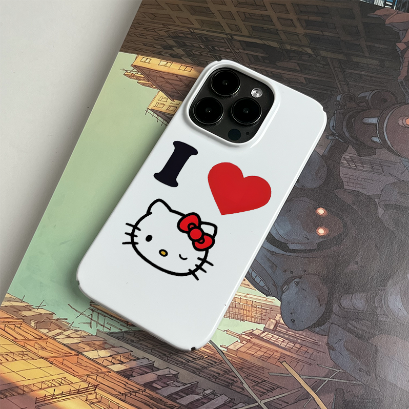 I love kt cat PBCASE X OQ Iphone Case