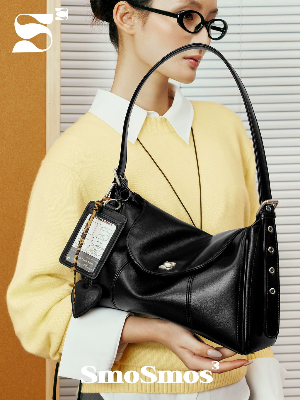 SmoSmos Leather Crossbody Small Shoulder Bag