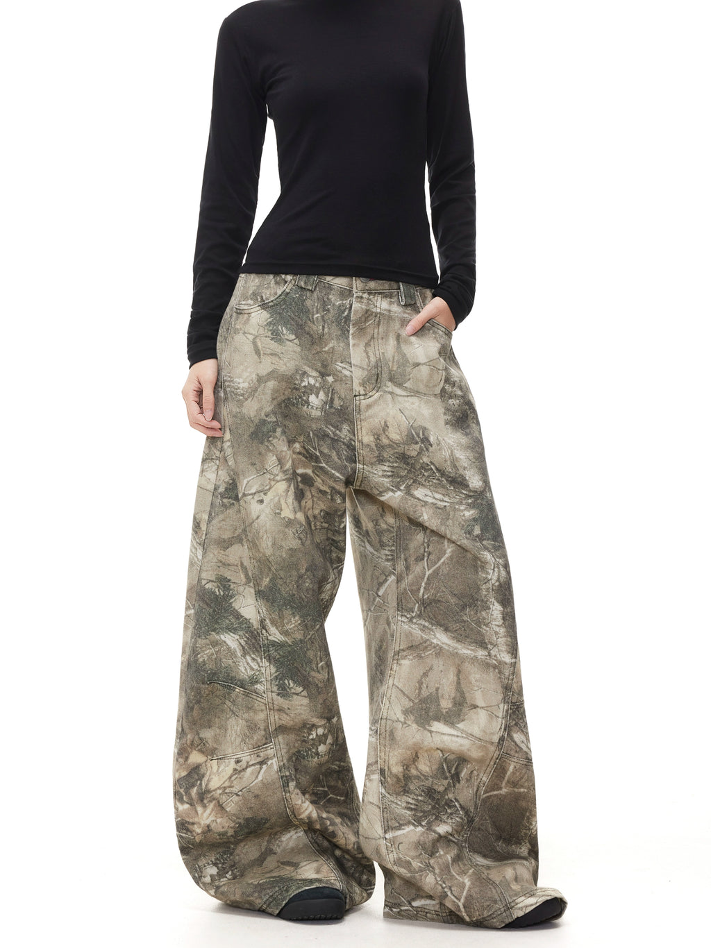 BTSG Embroidered Branch Camouflage Overalls