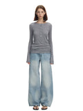 Veryrareme Low-rise Wide-leg Jeans