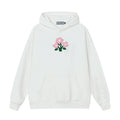 Harsh and cruel plush flower handwritten Hoodie