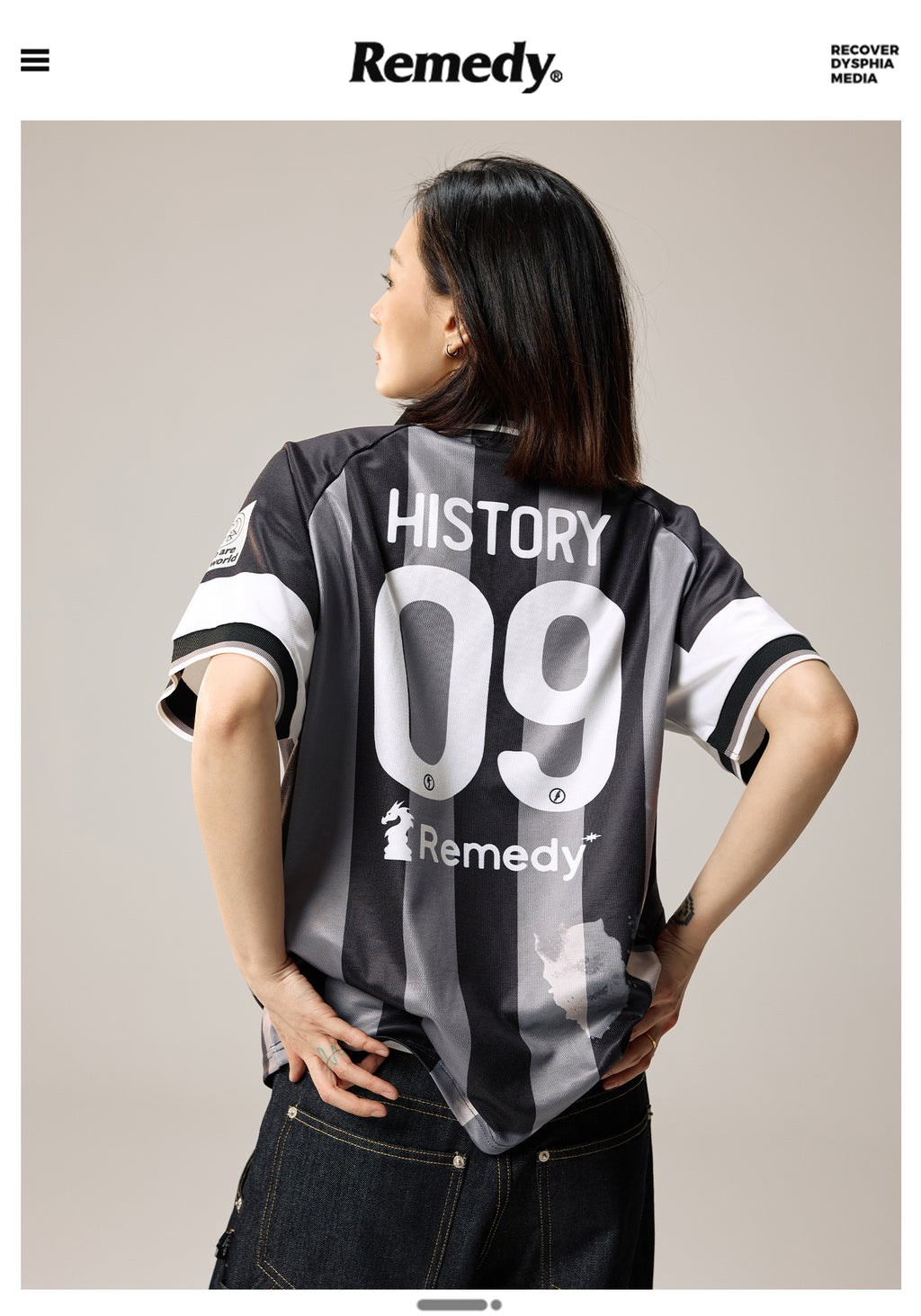 Remedy MJ Juventus football jersey