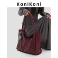KoniKoni Niche Premium Large Capacity Shoulder Bag