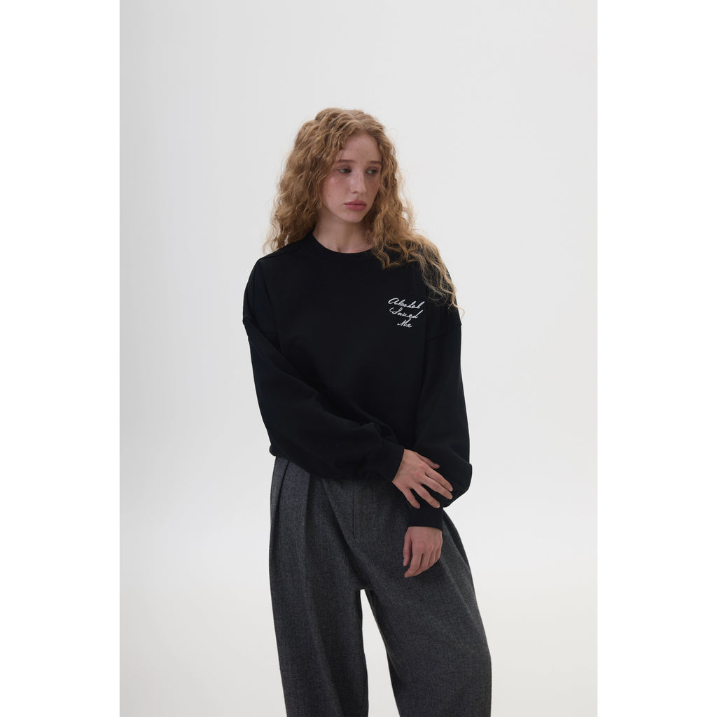 Anniehall Casual Versatile Crew Neck Sweater