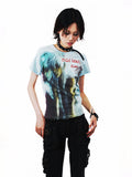 WEBBAR Original Y2K Game 3D Role Tee