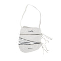 NewJNXS Reflective Printing Casual Multi-zipper Splicing Satchel