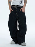DND4DES Silhouette Denim Raw Cow Scimitar Jeans