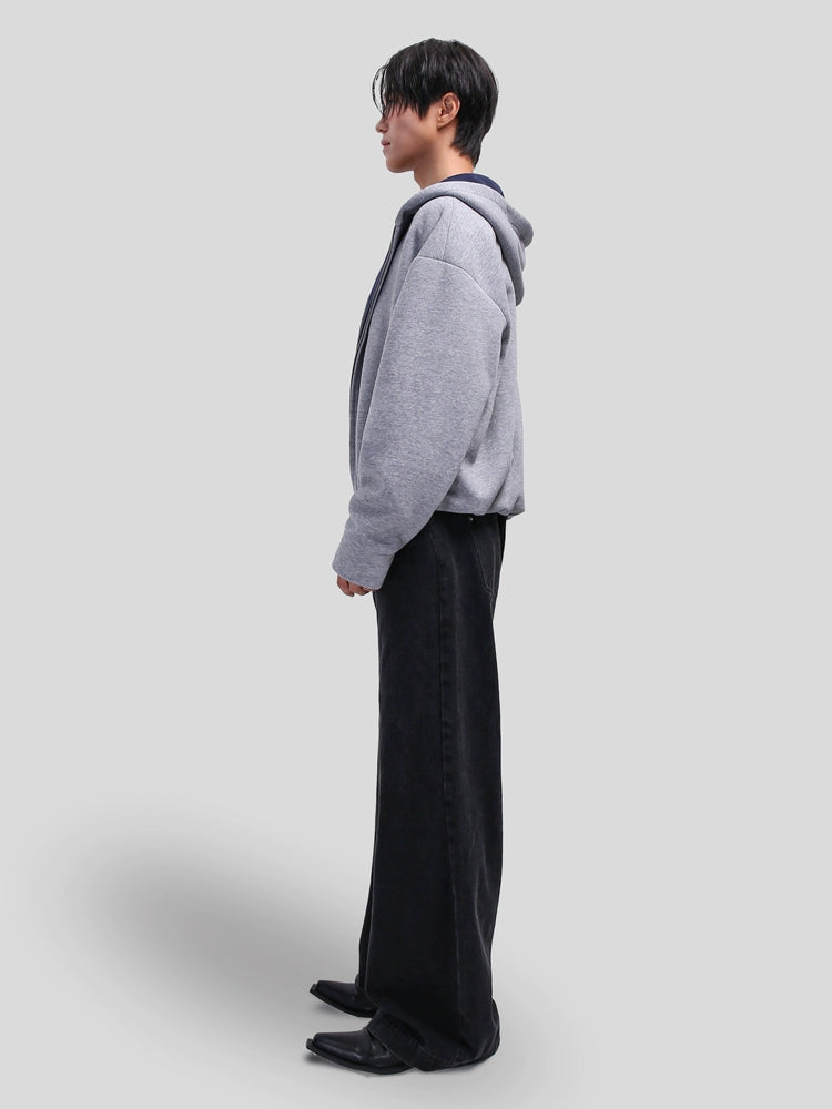 SOUTHFISH A-shaped Straight Slightly Wide-leg Jeans