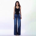 SHESEEK Vintage Spice Girl Low Waist Skinny Straight Jeans