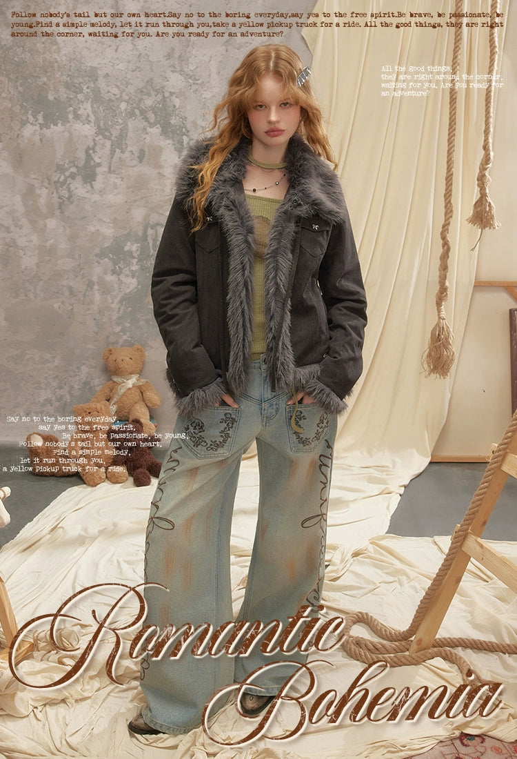 UNIFREE Casual Straight Jeans