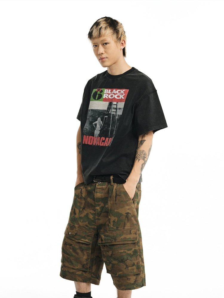 NOVACAM American vintage street ROCK Tee