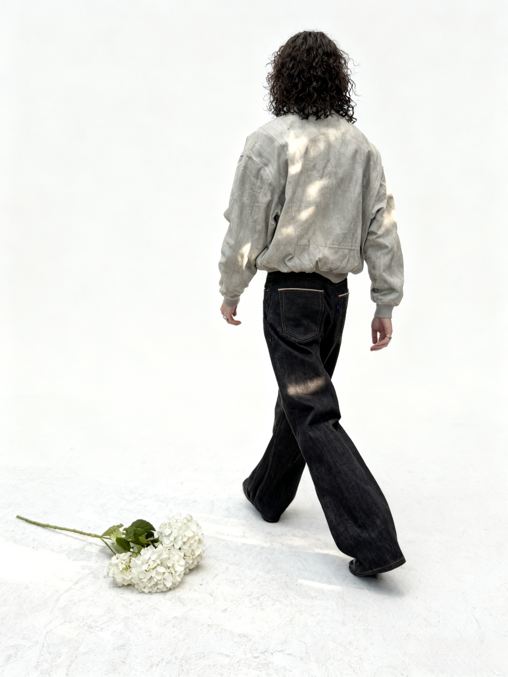 VOWPROGRES Okayama Narrow Red-edged Red-eared Jeans