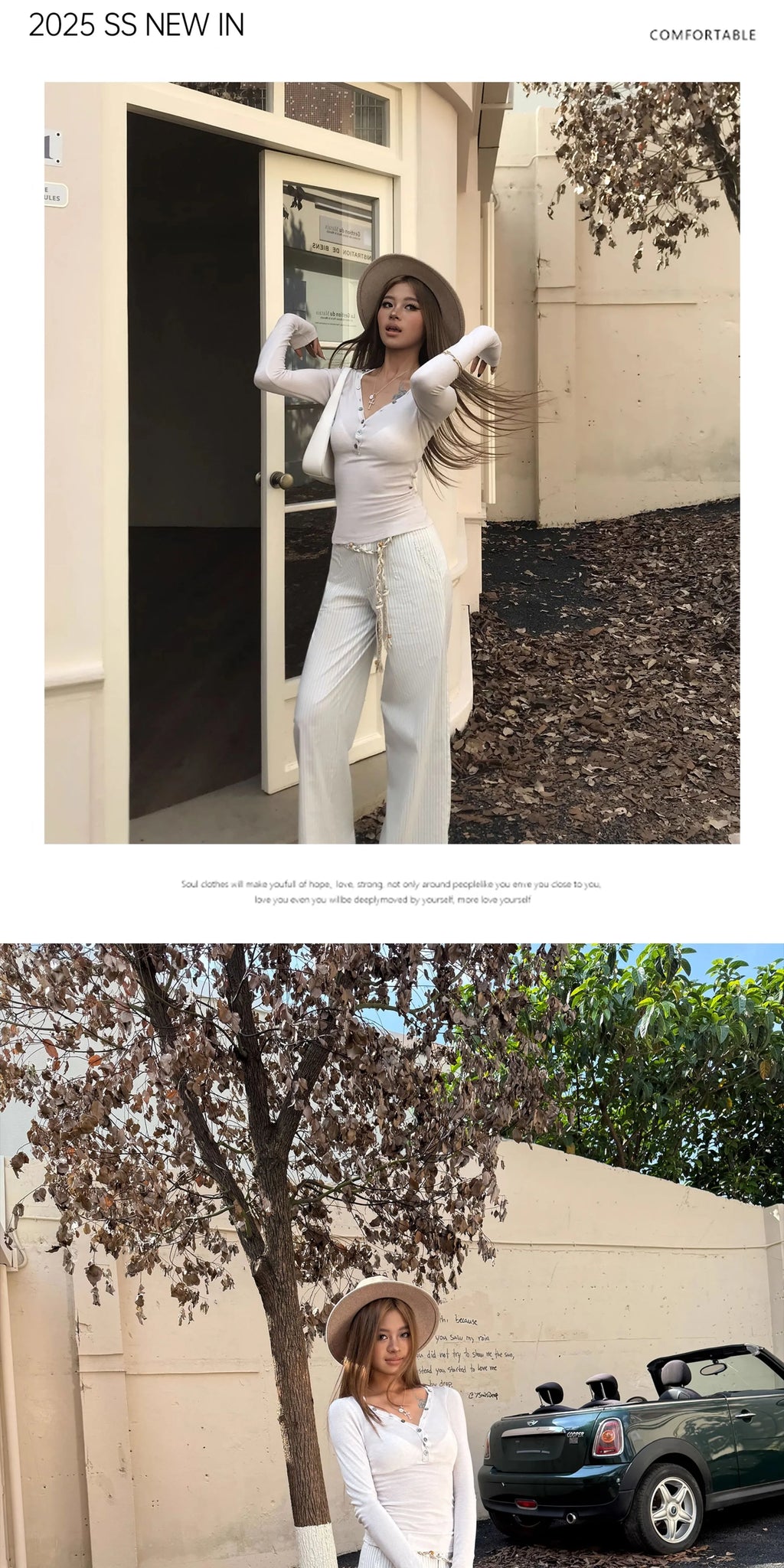 Audwyn Striped Casual Loose Straight Wide Leg Pants