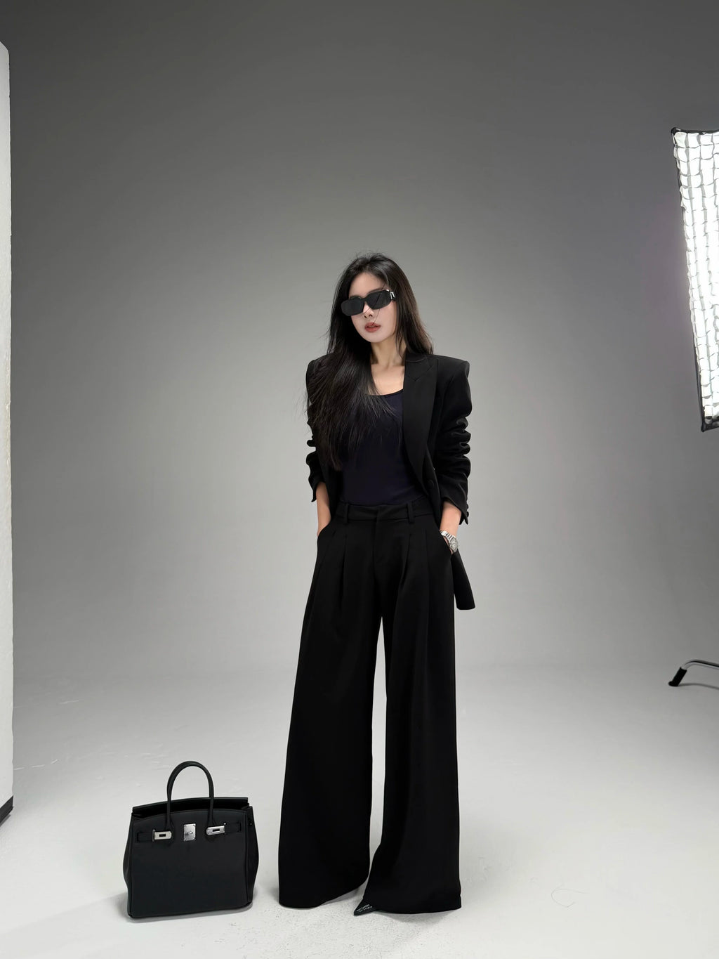 CHUYUQI Temperament Silhouette Suit Suit