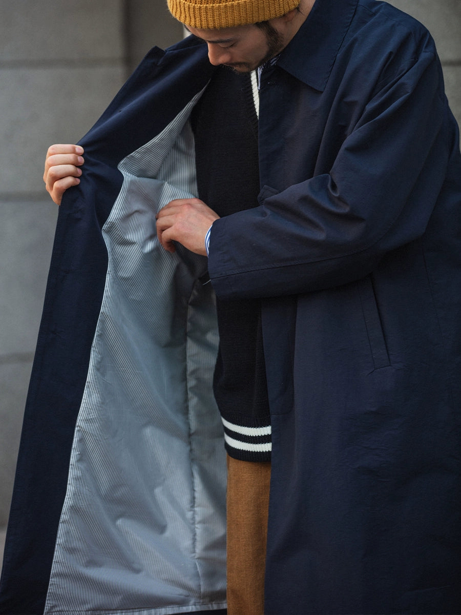 NOEARS Japanese Tooling Medium and Long Windproof Loose Jacket