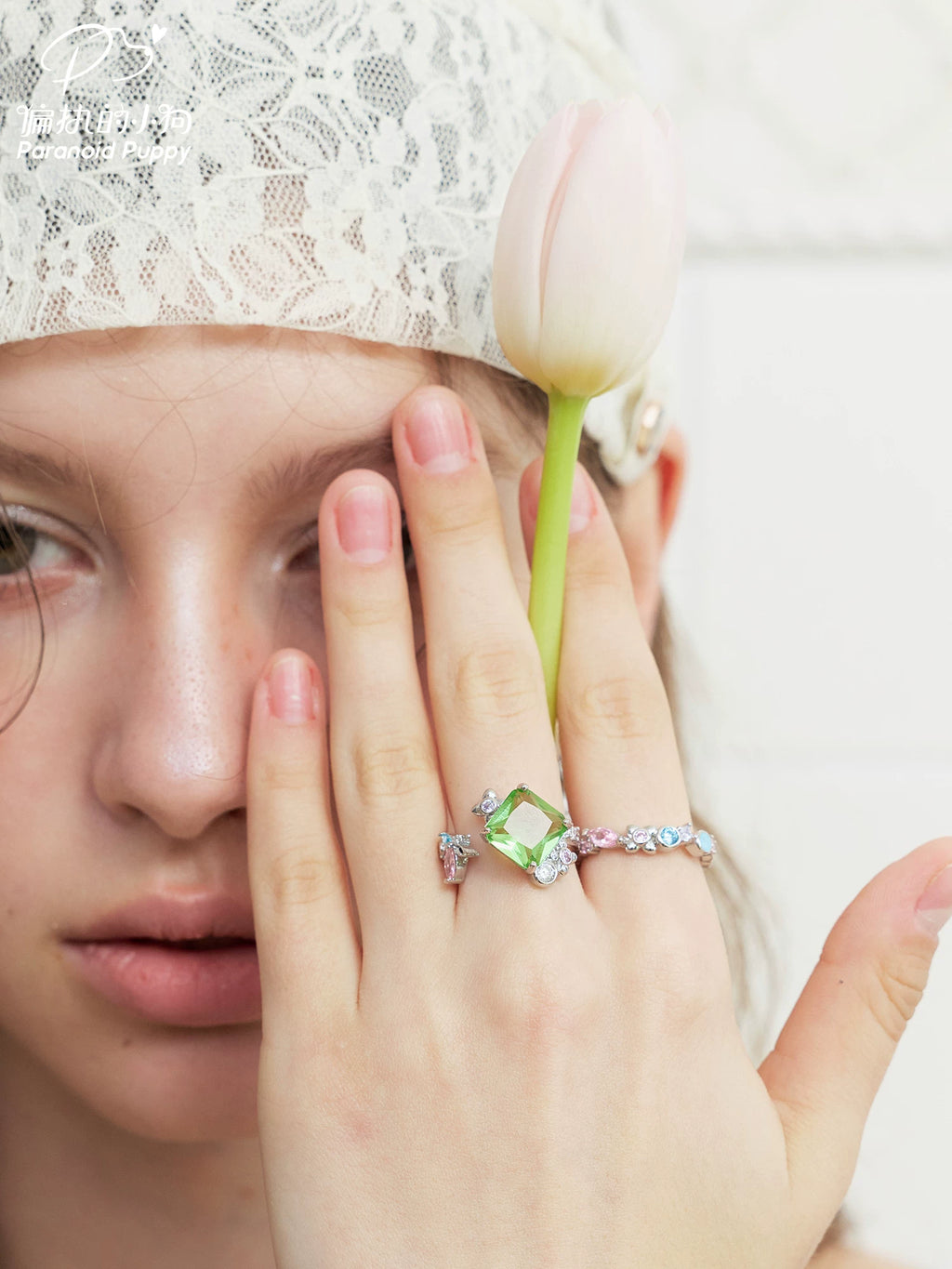 PP Fashion Stacking Opening Adjustable Ring