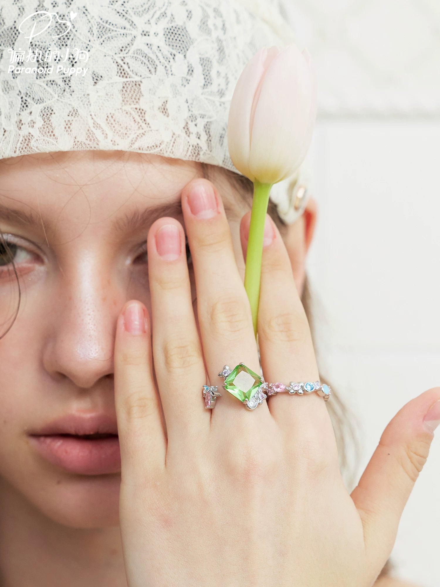 PP Fashion Stacking Opening Adjustable Ring