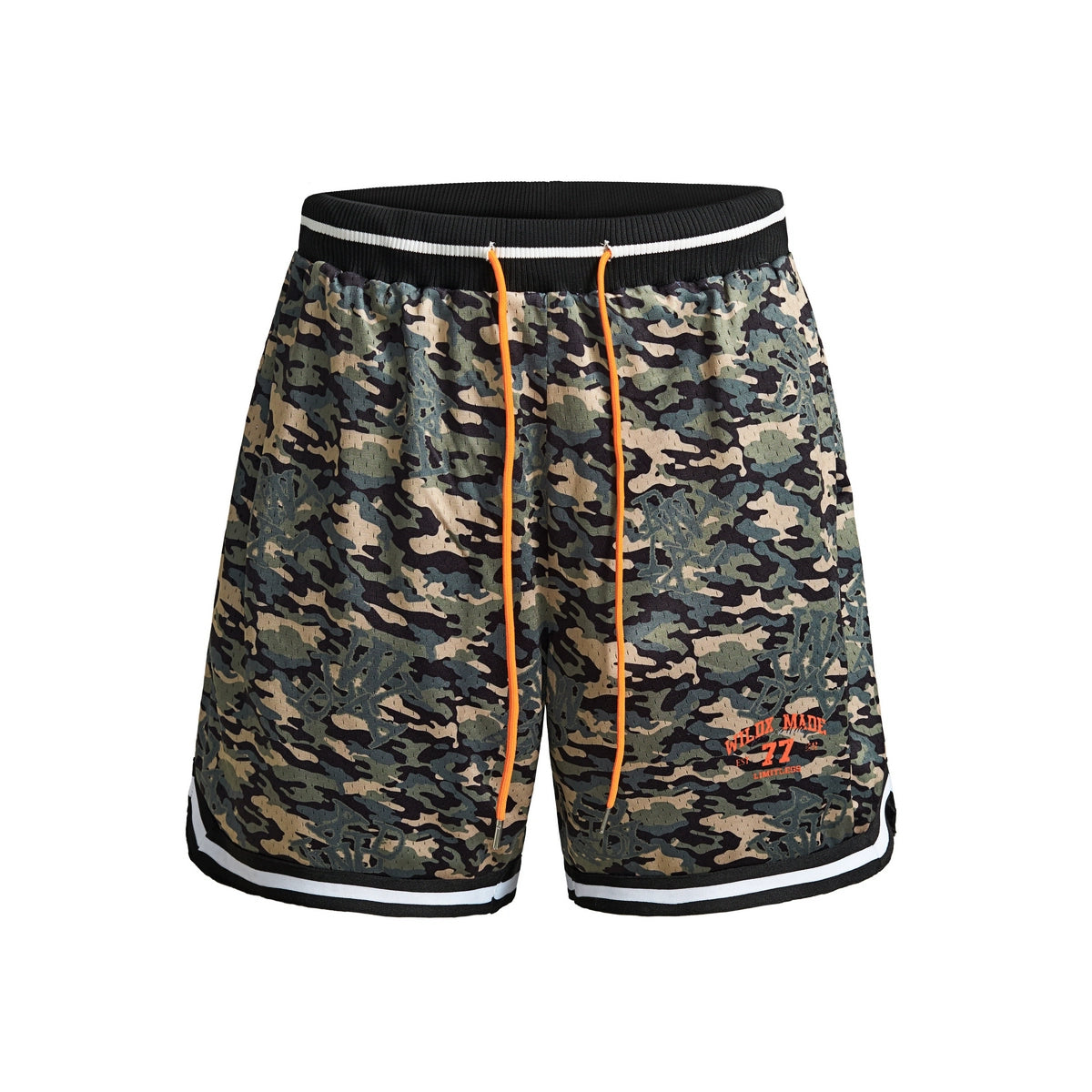 WildX Vintage Plaid Sports Loose Shorts