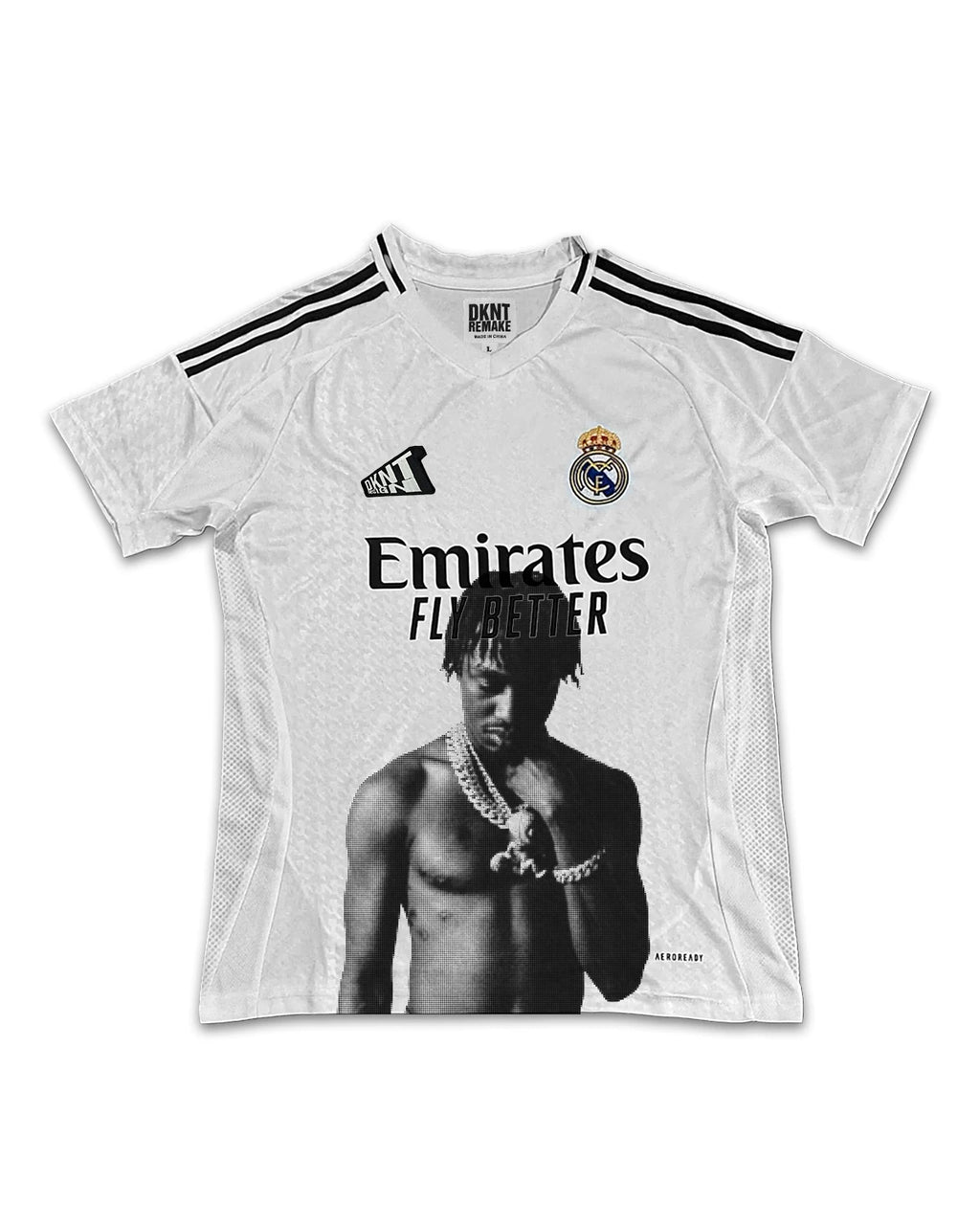 KANYE Casual Portrait Print Tee