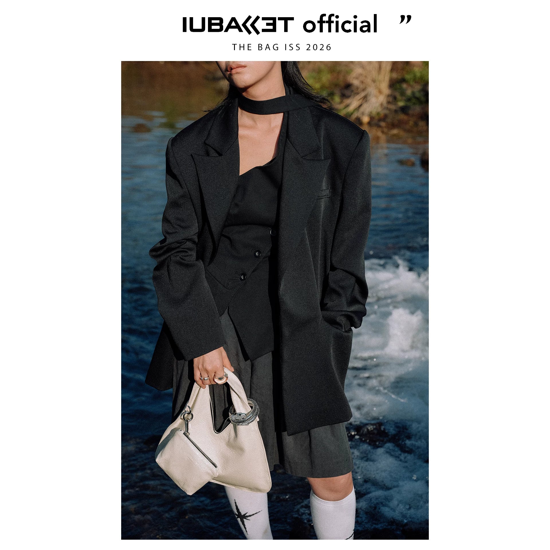 IUBALLET First-layer Cowhide Messenger Bag