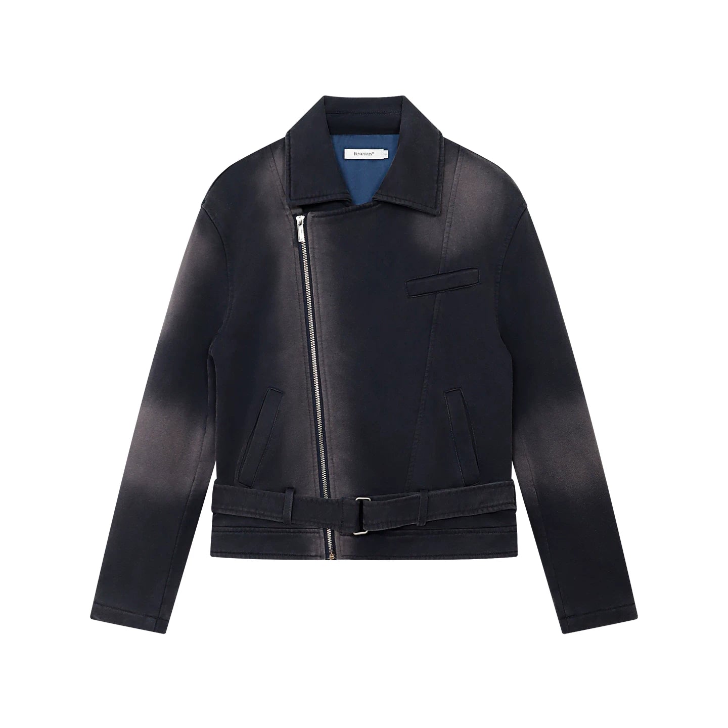 FUNKYFUN Lapel Terry Jacket