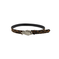 AVENUESON Two-color Leopard Print Belt