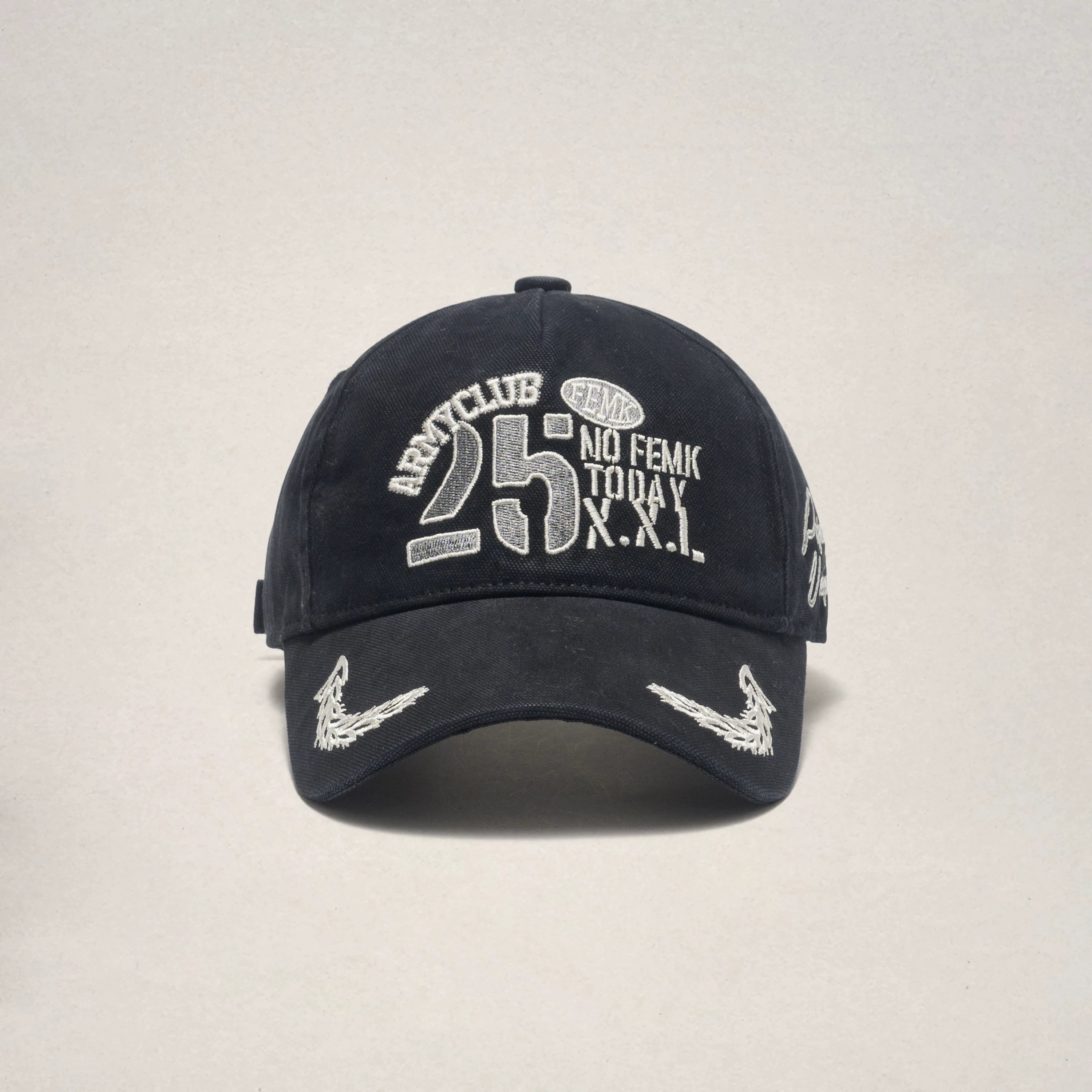 Fleamarket Vintage Alphabet Embroidered Cap