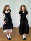 Loosesmell Jacquard Splicing Lace Skinny Shirt