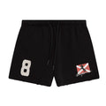 Loopsoon Embroidered Print Sports Shorts