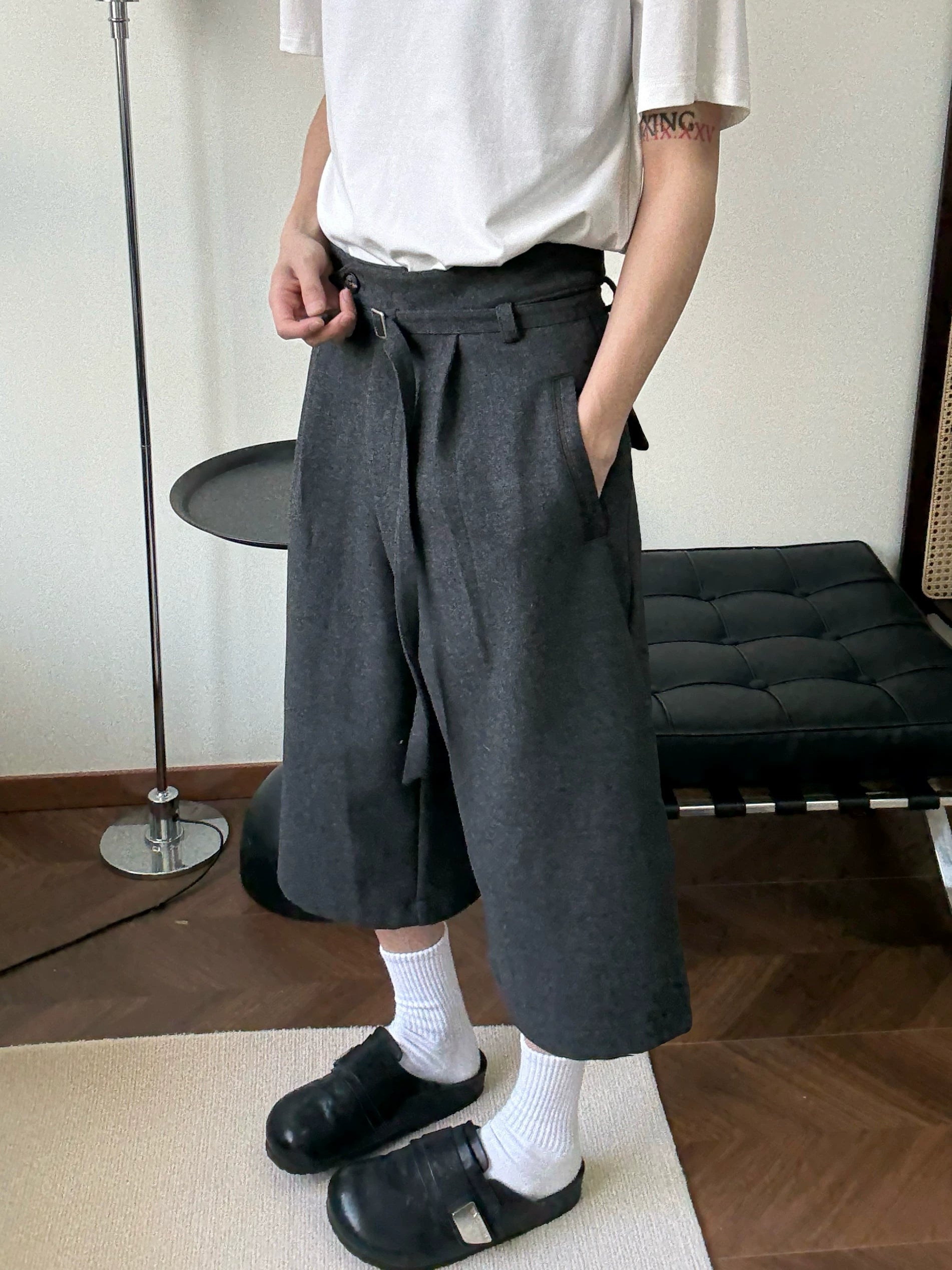TAICHIISM Streamer Woolen Slacks