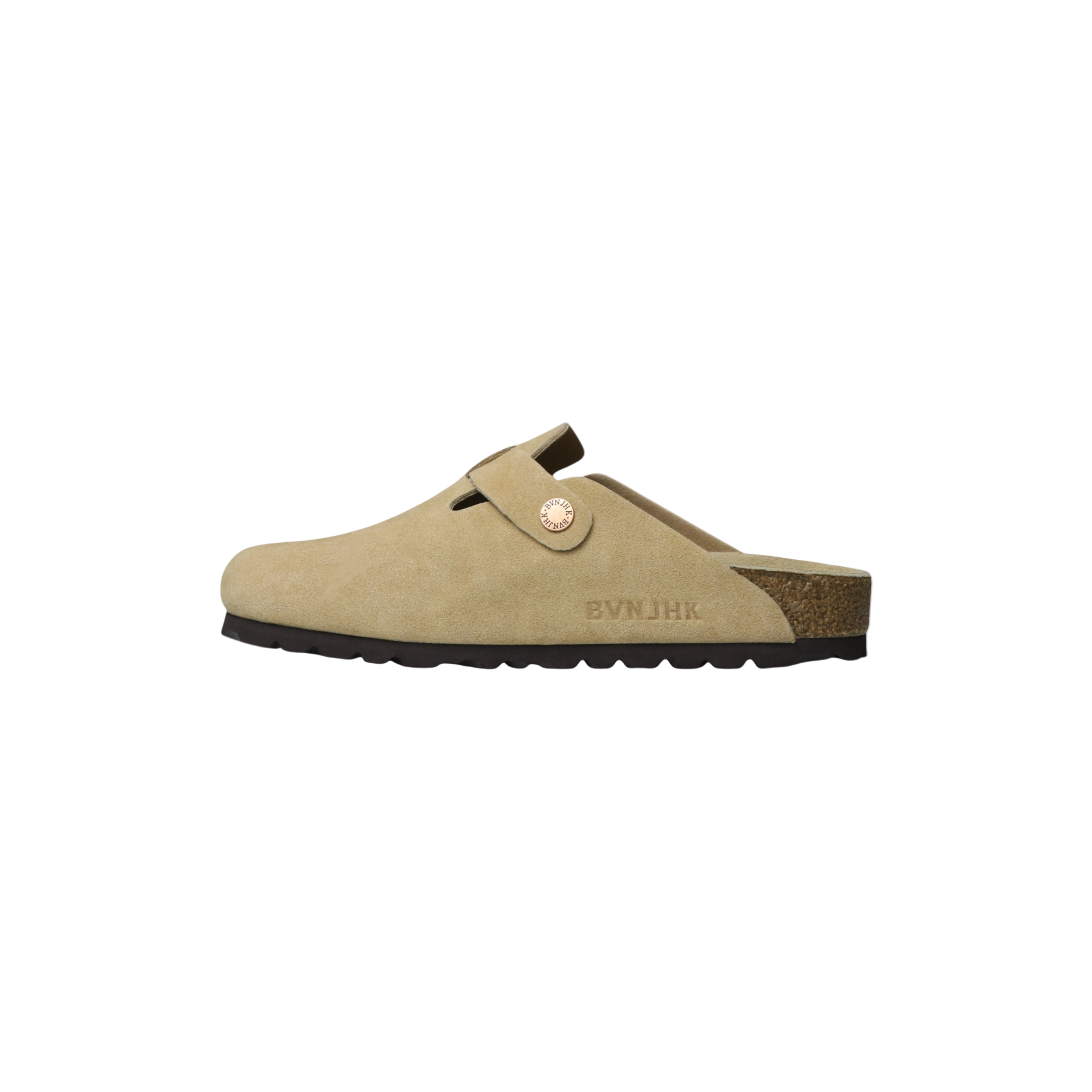BVNJHK Versatile Cowhide Retro Cork Birkenstocks