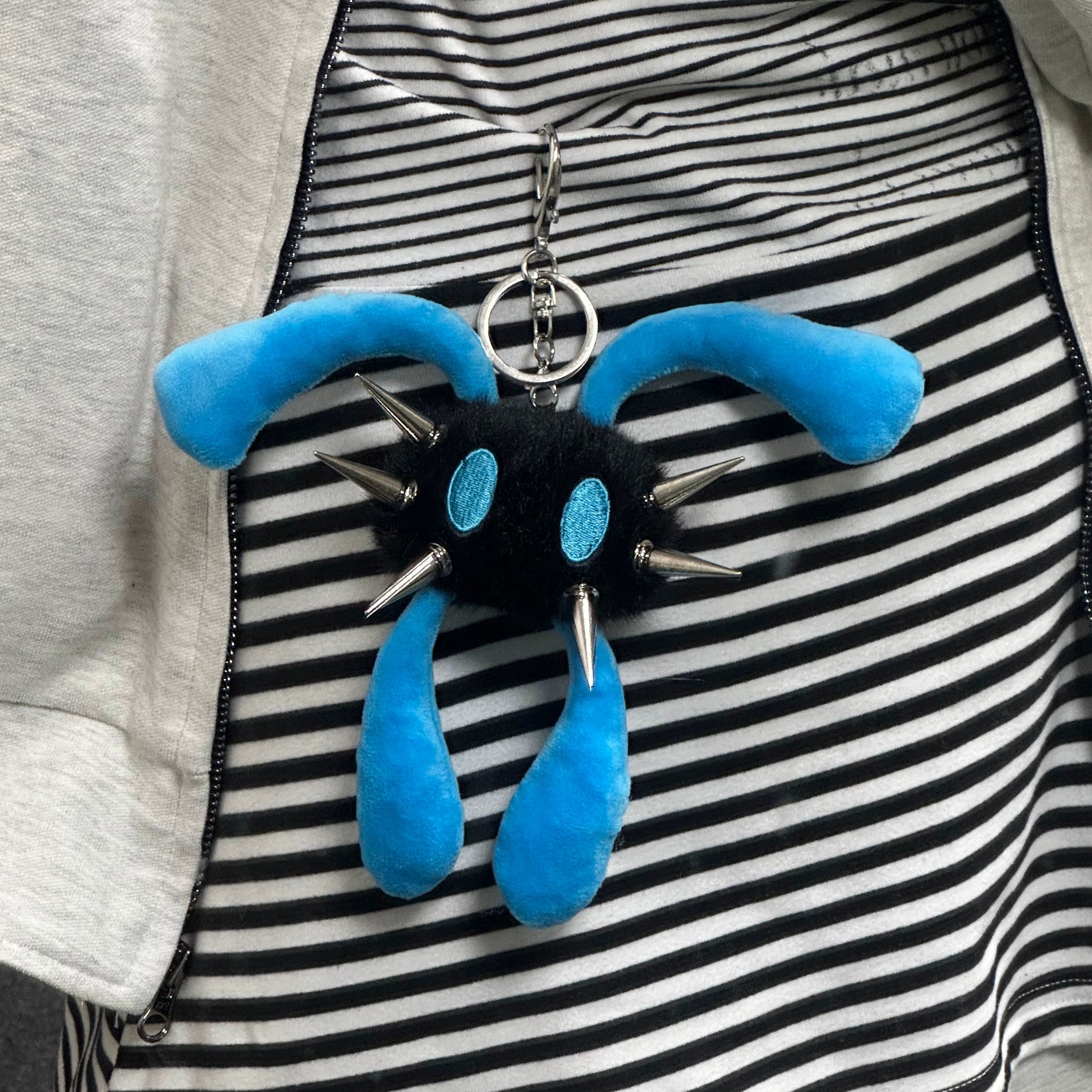 Antiphase Four-eared Rabbit Keychain Hanging Baby Pendant