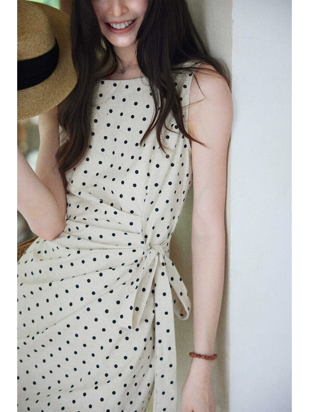 TYANG High-end Temperament Polka Dot Dress