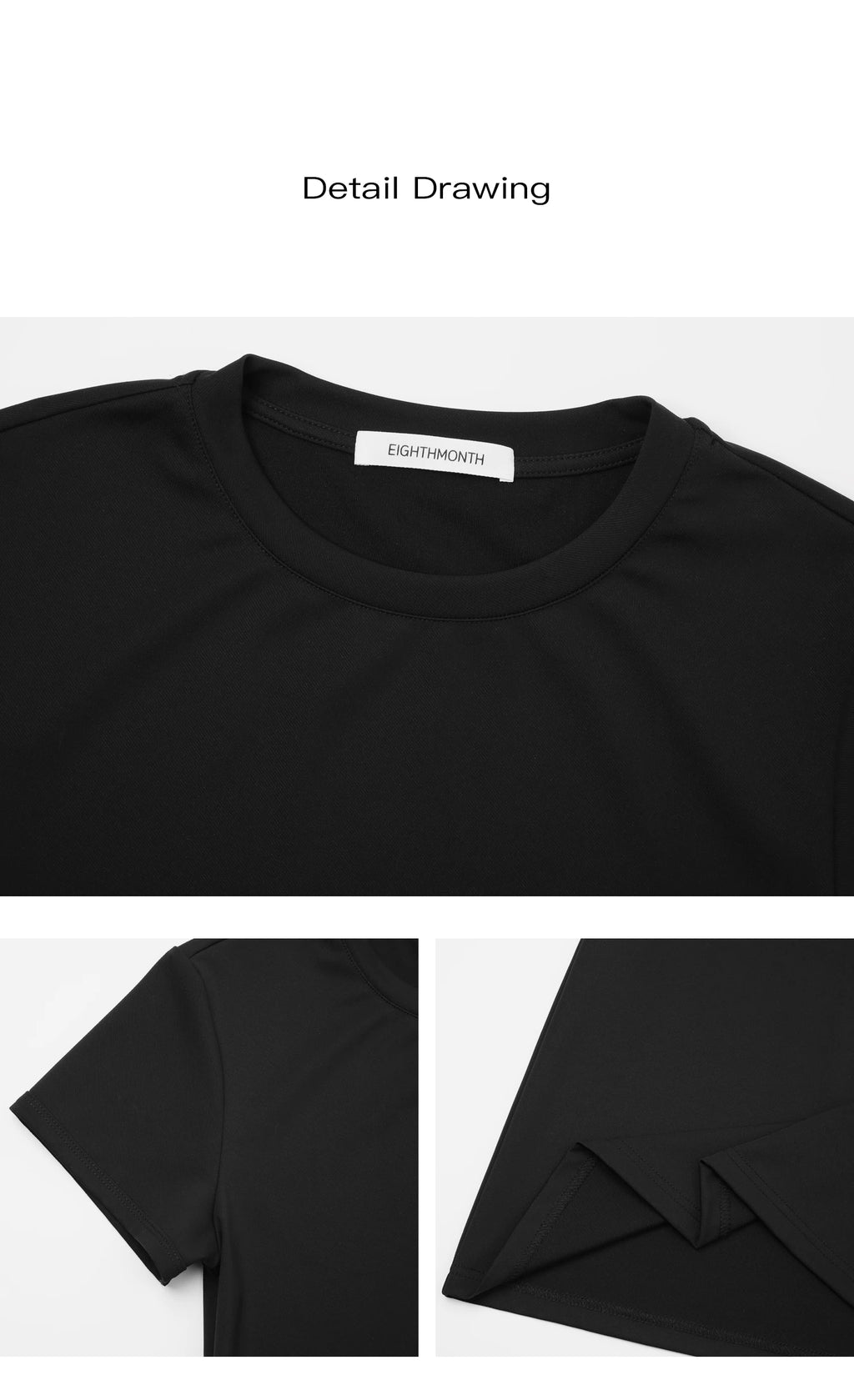 EIGHTHMONTH Casual Waist Short-sleeved Dress