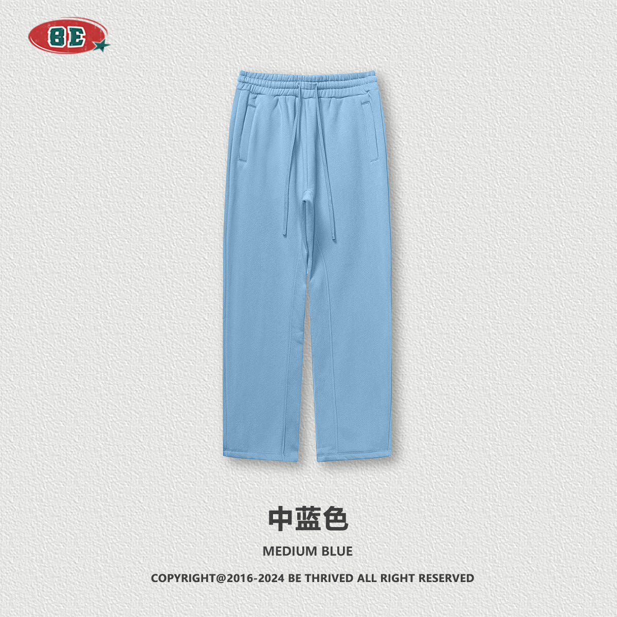 BE Thrived Clothing Loose Fleece Solid Color Zipper Hooded Sweater Casual Pants Set