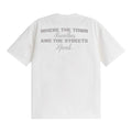 Loopsoon Back Letter Print Loose Versatile Tee