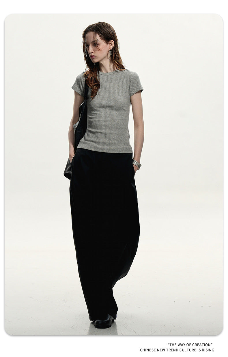 11KN Simple and Thin Versatile Slim Tee
