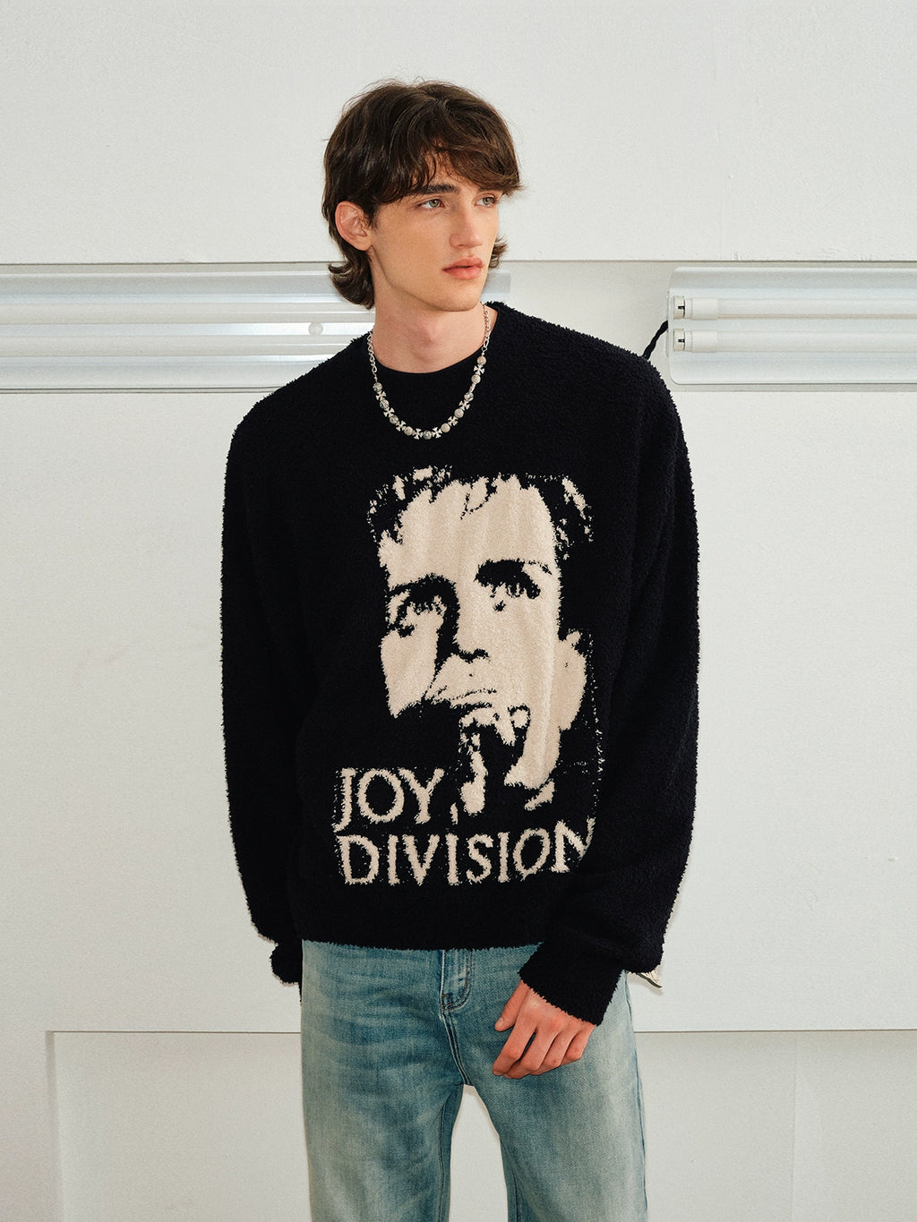 KREATE Soft Waxy Imitation Mink Loose Sweater