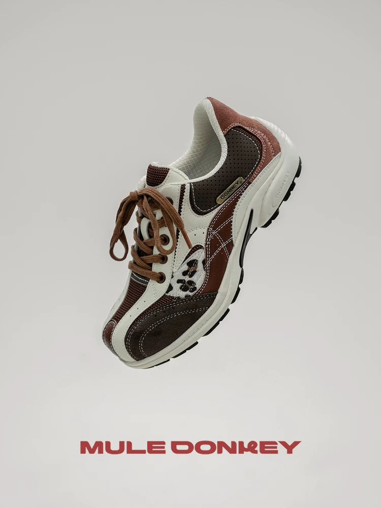 Donkey Contrasting Stitching Sneakers