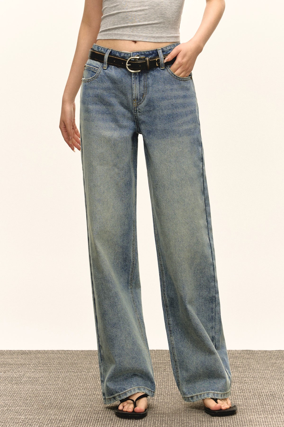 Ariseism Retro Casual Jeans