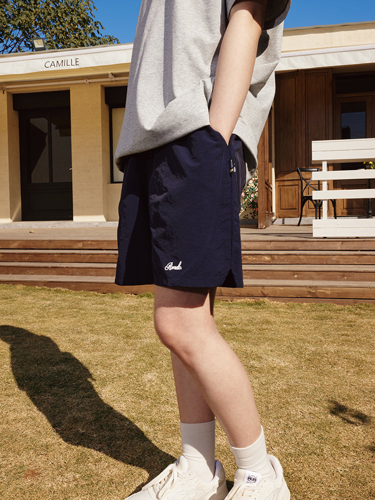 Remedy embroidered nylon five-point Shorts