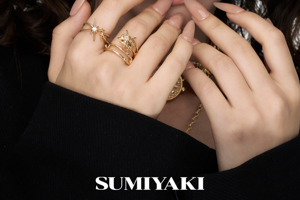 SUMIYAKI Double-layer High-end Light Luxury Ring