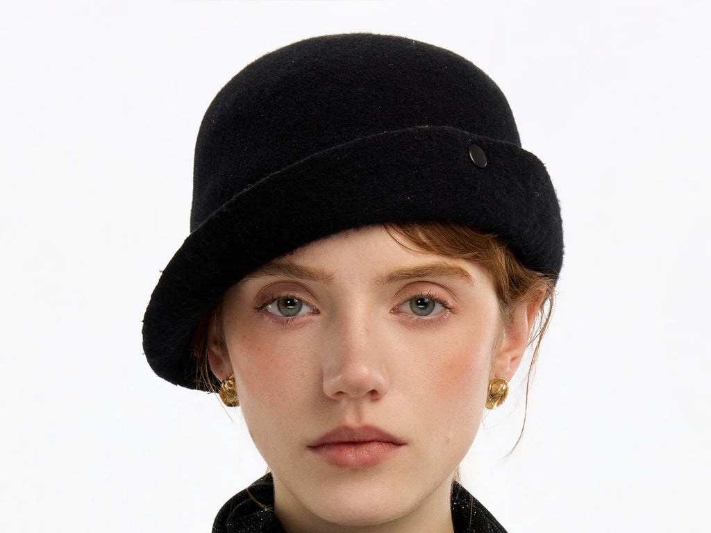 SUMIYAKI Make Old Cowboy Hat Earrings
